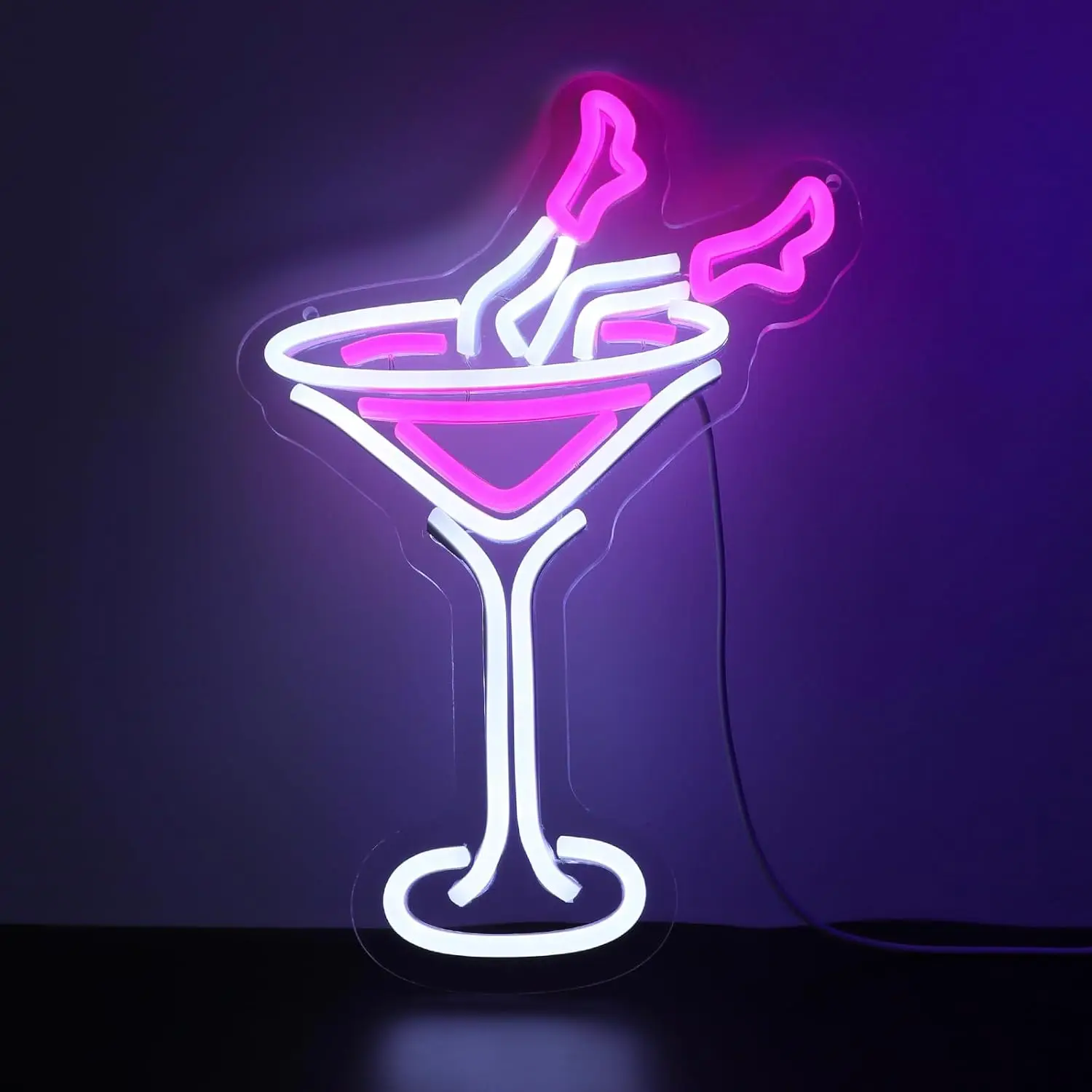 

Cocktail Neon Sign Business Art Wall Light USB LED Neon Light for Bar Summer Beach Restaurant Beer Club Party Bedroom Decoration