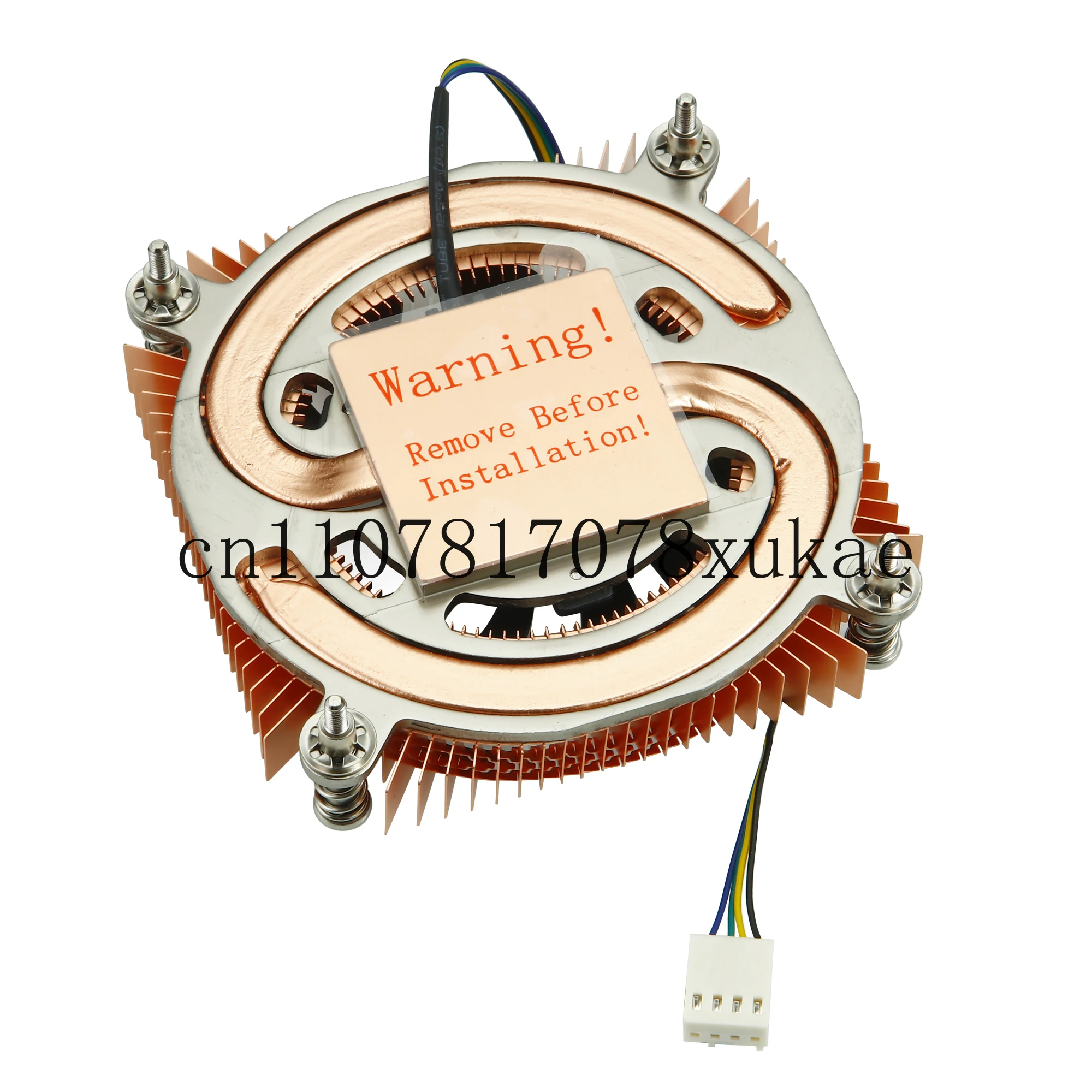 

All Copper KT-19CPU Temperature Control Ultra-thin Radiator Mini Chassis HTPC Chassis