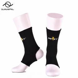 Tobillera Muay Thai para hombres, mujeres y niños, soporte de tobillo MMA, Pretector, calcetines para pies, protectores, Sanda, artes marciales, equipo de entrenamiento de boxeo