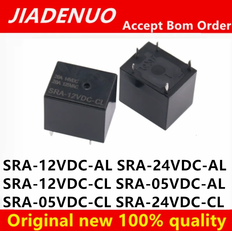 5/PCS New Original SRA-12VDC-AL SRA-05VDC-AL  SRA-24VDC-AL SRA-05VDC-CL SRA-12VDC-CL SRA-24VDC-CL Songle relay In Stock