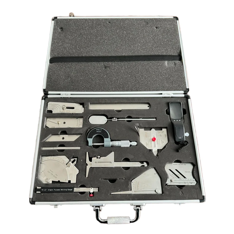 

New Stainless Steel Welding Measure Gauge Tool Kits Combine Suit 13 Pieces