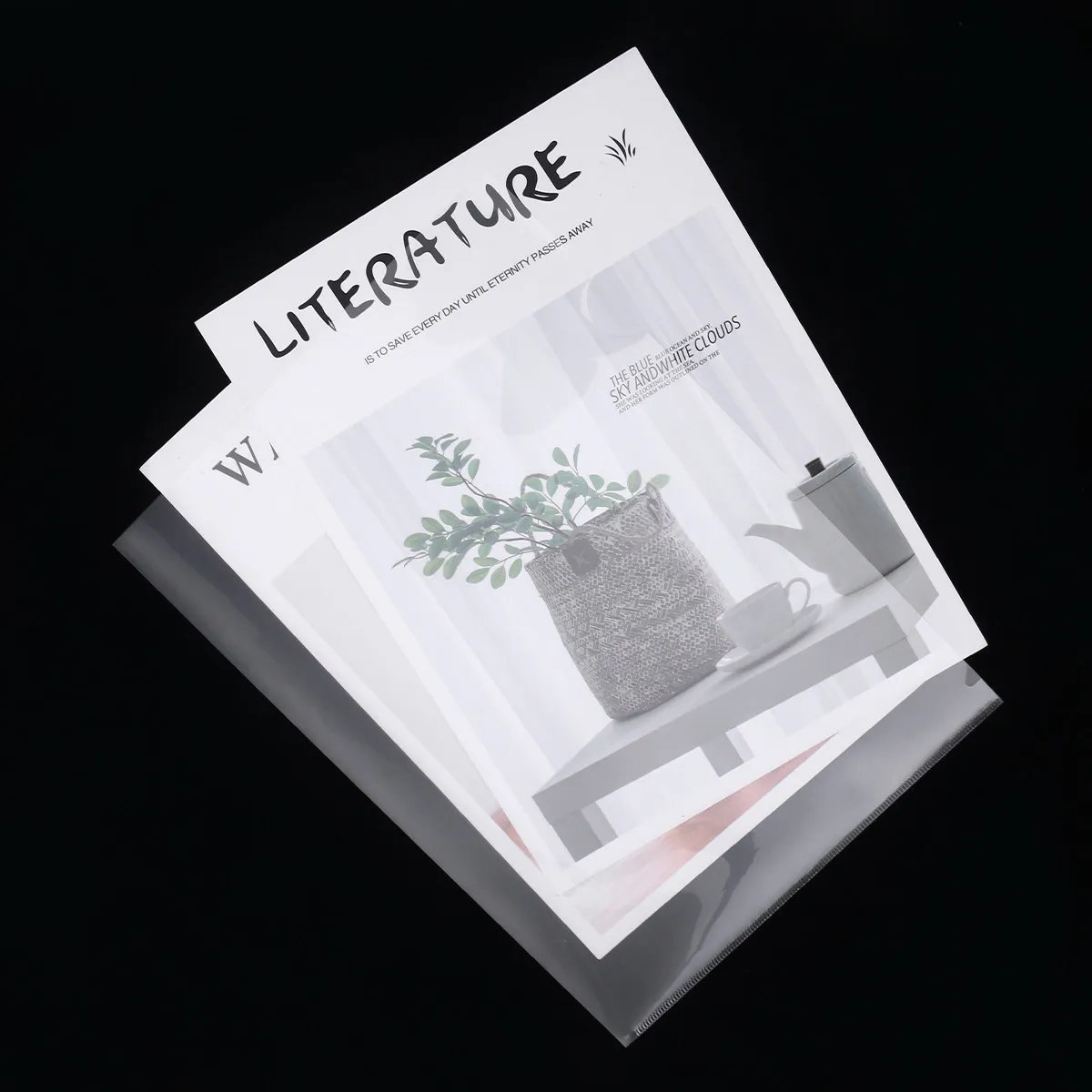 

30 шт. прозрачных папок для документов формата А4, L-образные пластиковые органайзеры для документов, прозрачные держатели для канцелярских принадлежностей из полипропилена для офиса, школы, дома