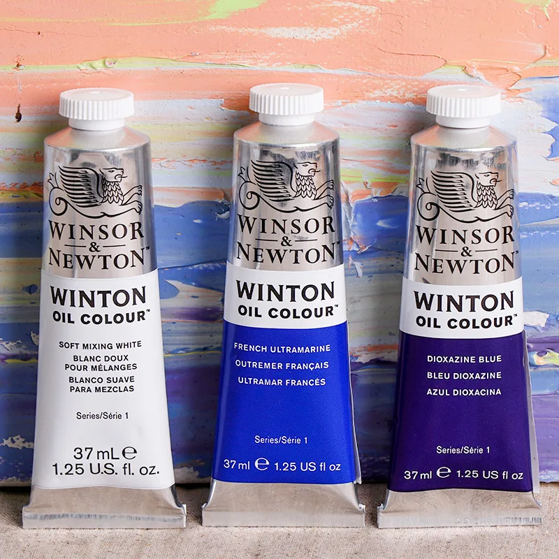 Winsor & Newton Winton Oil Color, 37ml (1.25-oz) Tube Art Supplies Aquarela Good Transparency, Excellent Tinting Strength