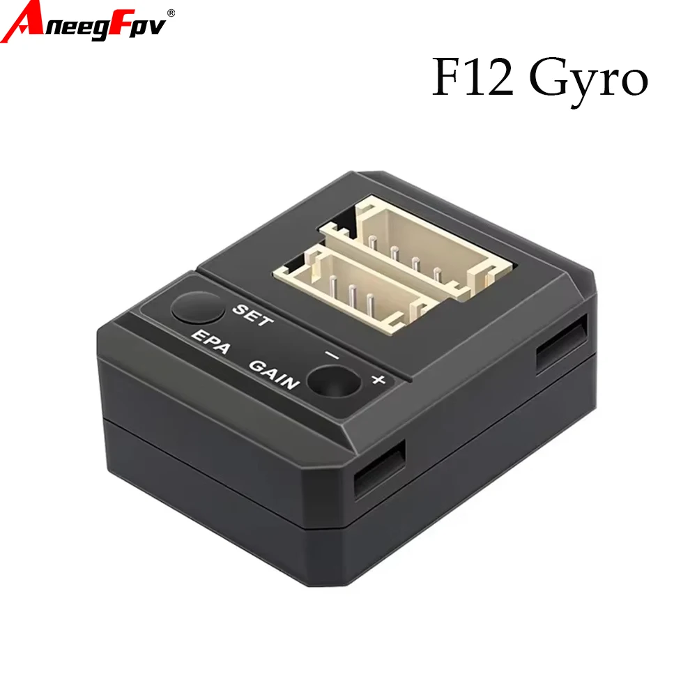 HotRC F12 Gyroscope Automatic Stability Control 3.5V-9V For RC Car Rally Car Level Drift Car Boat For Any Brands Receivers