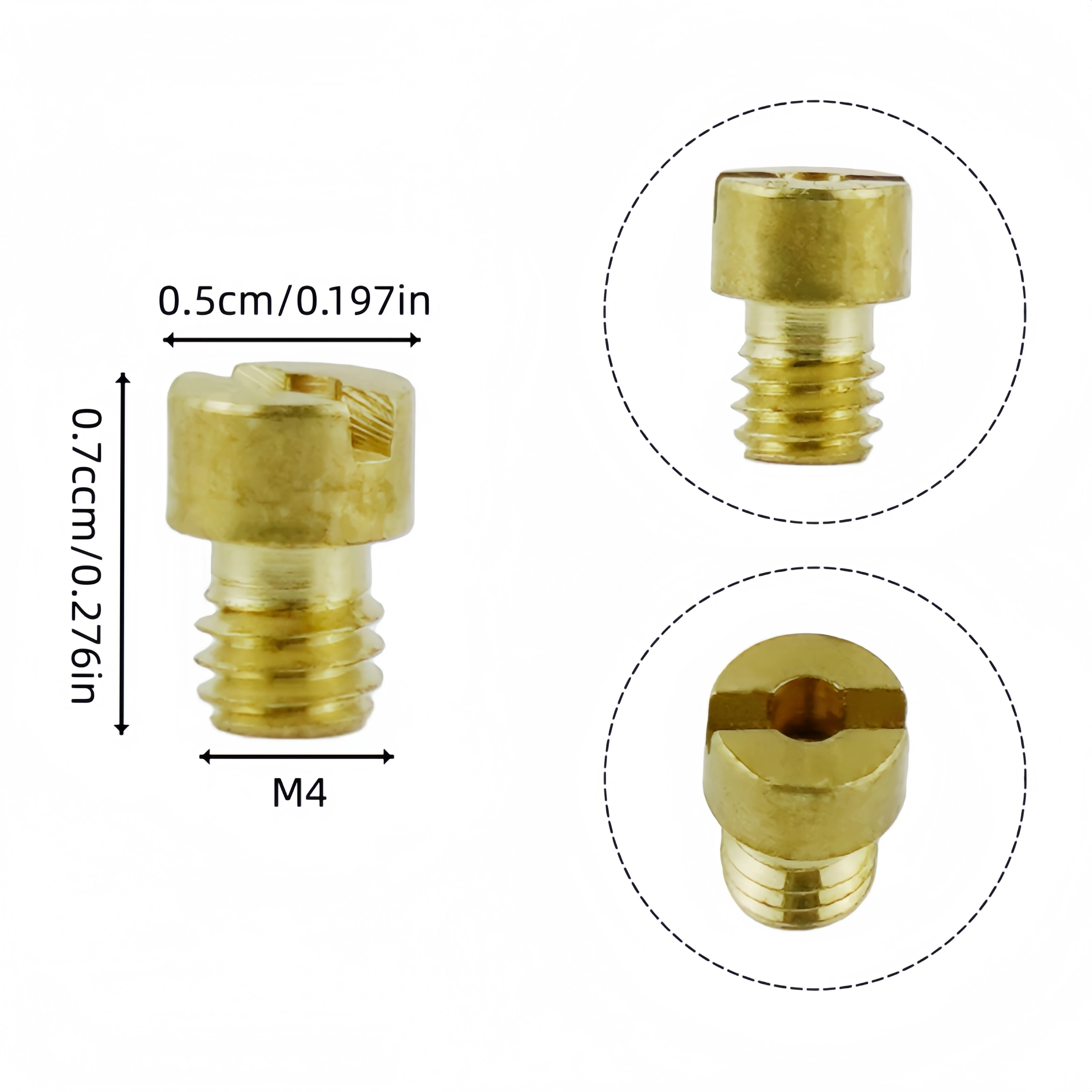 14PCS M4 Carburetor Main Jet Kit For Nibbi Keihin CVK PE PZ GY6 99101-393 99101-GHB-000 Carb For 139QMB 139QMA
