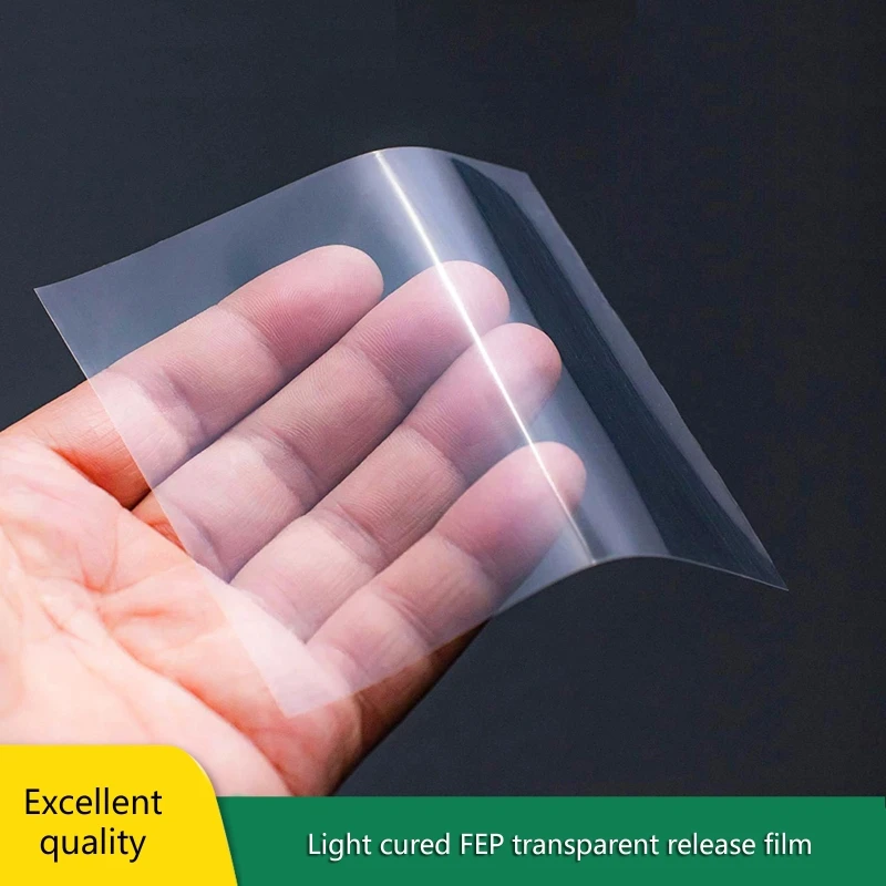 5pcs fep film 0,1 x x mm lcd sla harz film blatt für uv dlp 3d drucker – Detail 10