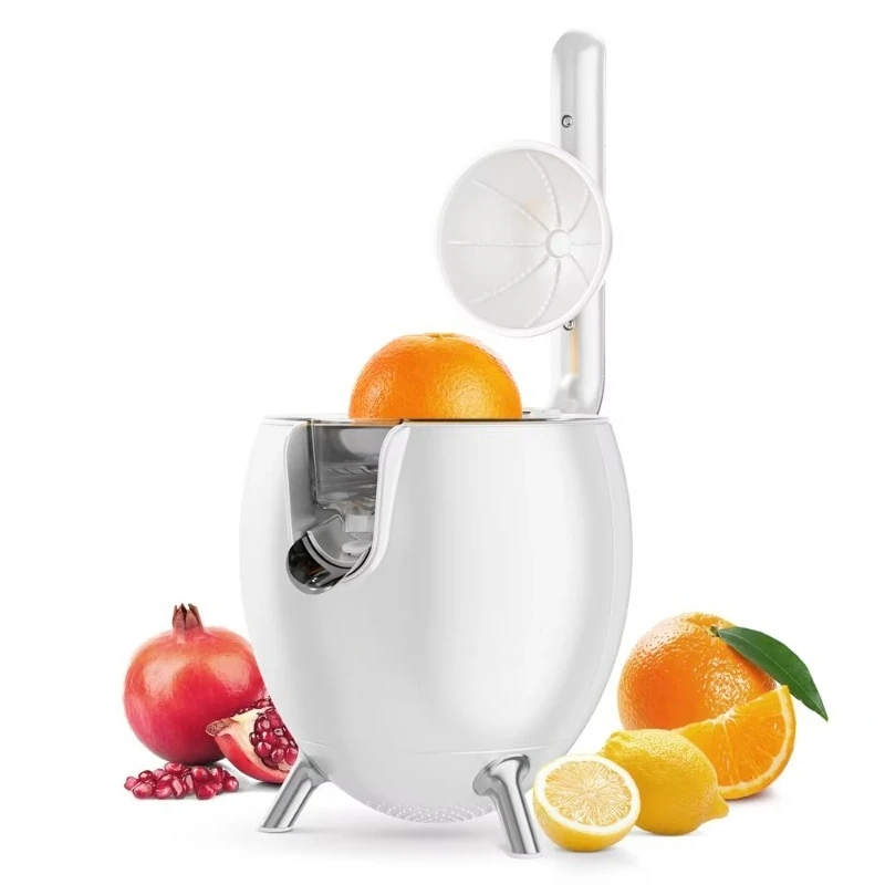 

Citrus juicer with 2 cones, stainless steel drip-free spout, quiet orange electric juicer