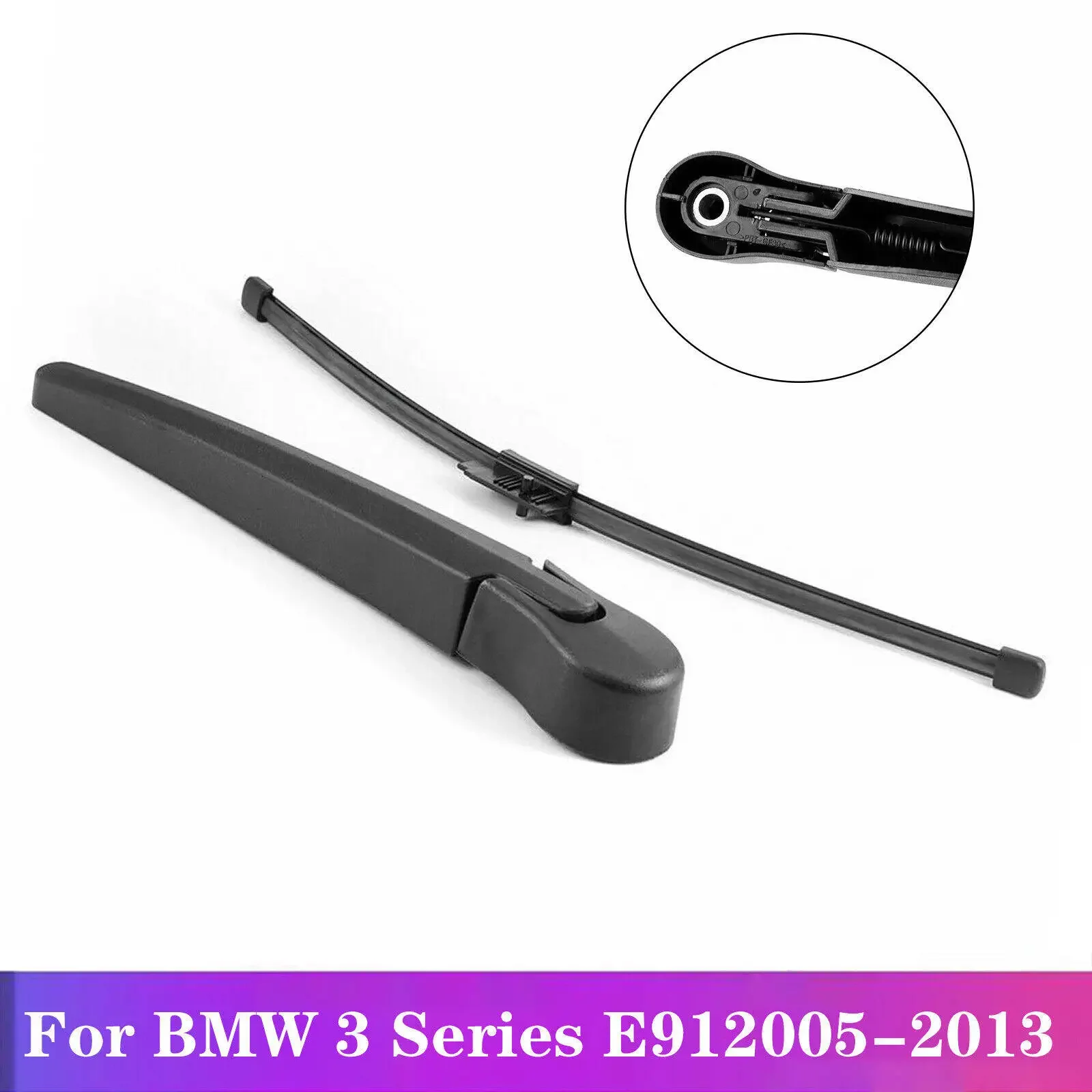 1PC Rear Wiper Arm And Blade Rear Windscreen Window For BMW 3 Series E91 2005-2013