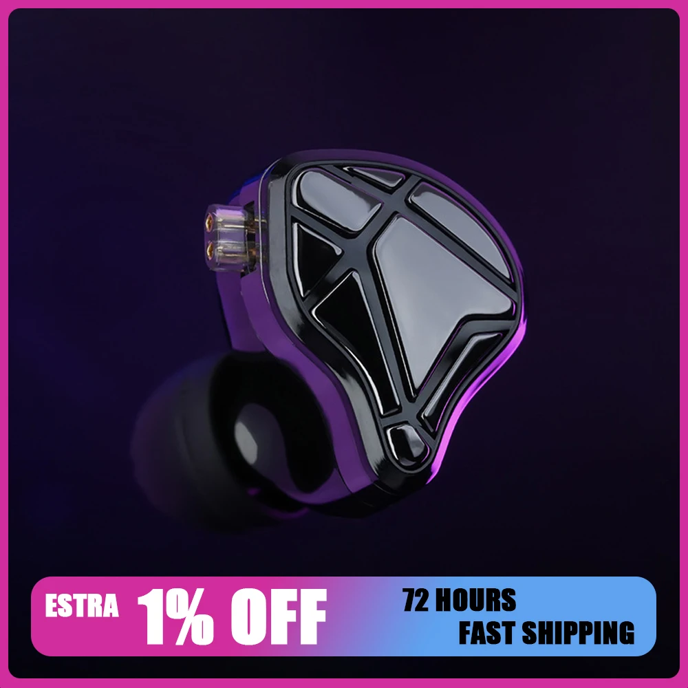 

KZ AXAS Wired Gaming Earphones In-Ear FPS Sound Positioning HiFi With Mic DSP For PC Mobile Gamer