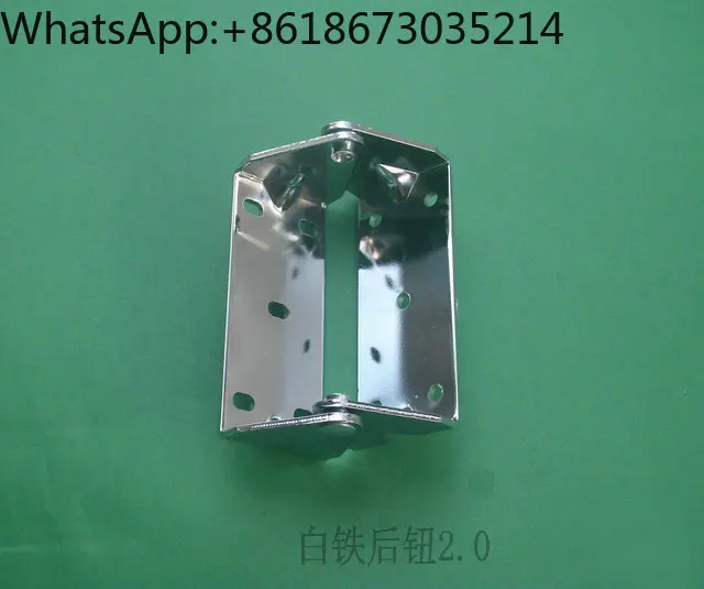 HH-98-2 Industrial oven white iron back button, oven hinge, mechanical equipment door hinge door lock