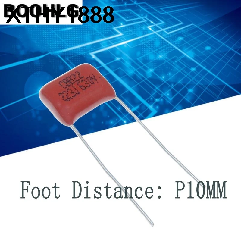 10pcs CBB 223 630V 223J 630V 0.022uF 22nF  P10 P15  CBB22  Metallized Polypropylene Film Capacitor