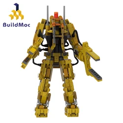 BuildMoc Mini Size P-5000 Powered Work Loader Building Blocks Set For Aliens Robot Mecha Toys Children Kid Birthday Xmas Gifts