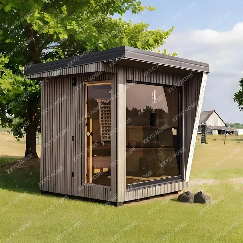 XXBest Seller Outdoor Traditional Sauna Wet and Dry Steam Sauna Far Infrared Sauna Electric Heating  Havia