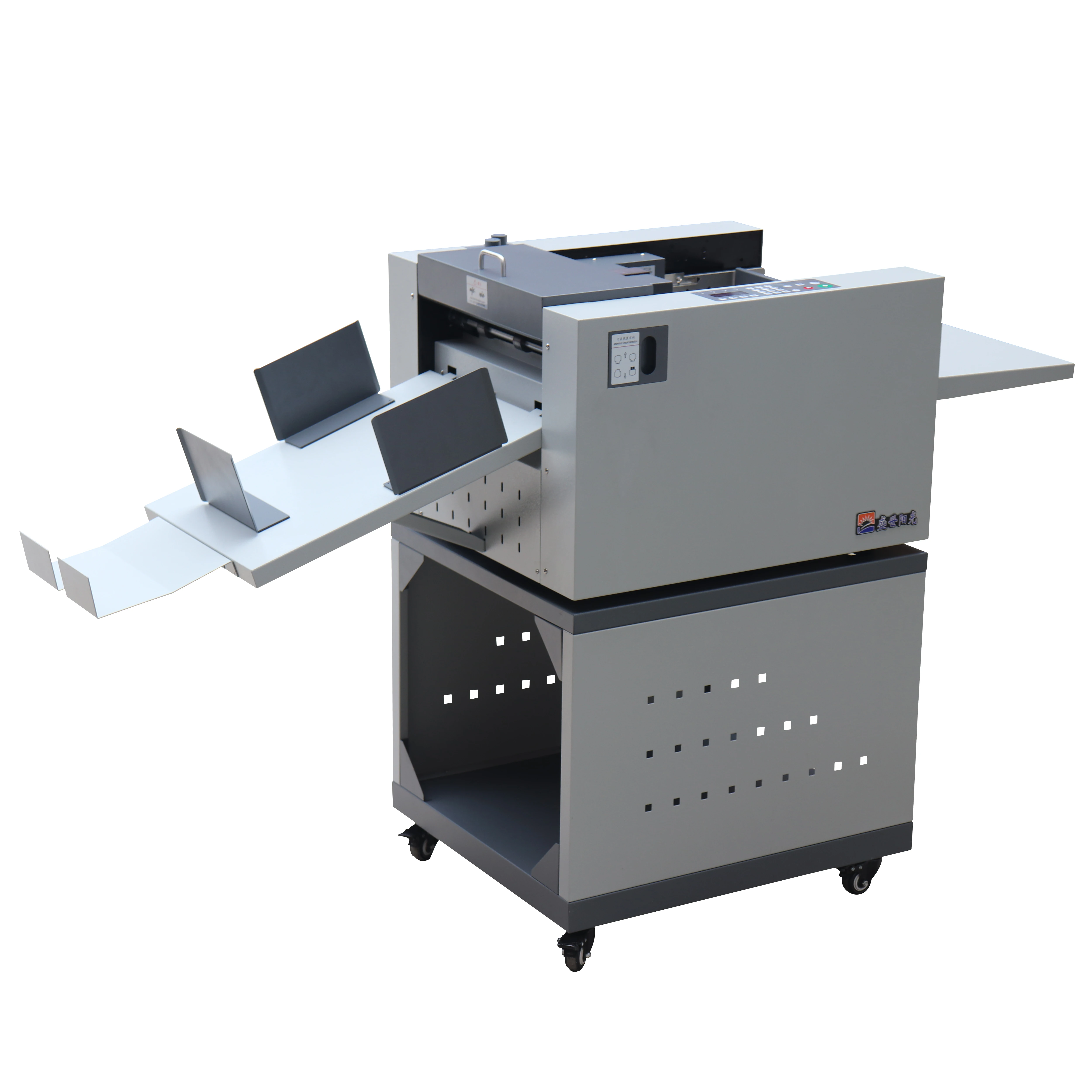 SG-NC353A Auto Feeding Suction Creasing Machine With Stand Box