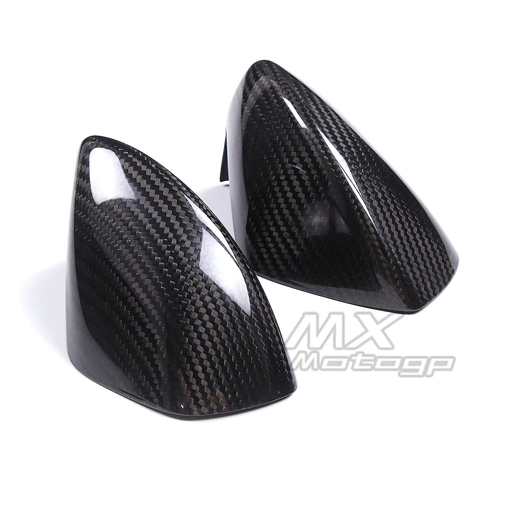 GSX1300R Motorcycle Carbon Fiber Mirror Covers Side Panels Trim Fairings For SUZUKI GSX 1300R Hayabusa 2021 2022 2023