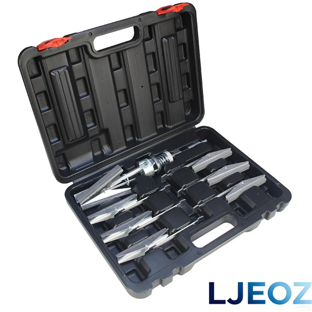 7-piece Plastic Box Set, Professional Auto Repair and Maintenance Tools Friction Device, Matching Grinding Stone