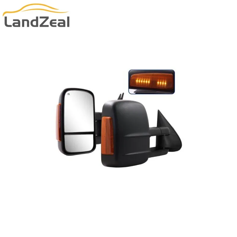 

1 пара черная текстура 7252-99-ESH электрическое раздвижное буксировочное зеркало для 1999-2002 Chevrolet Silverado 1999-2002 GMC Sierra