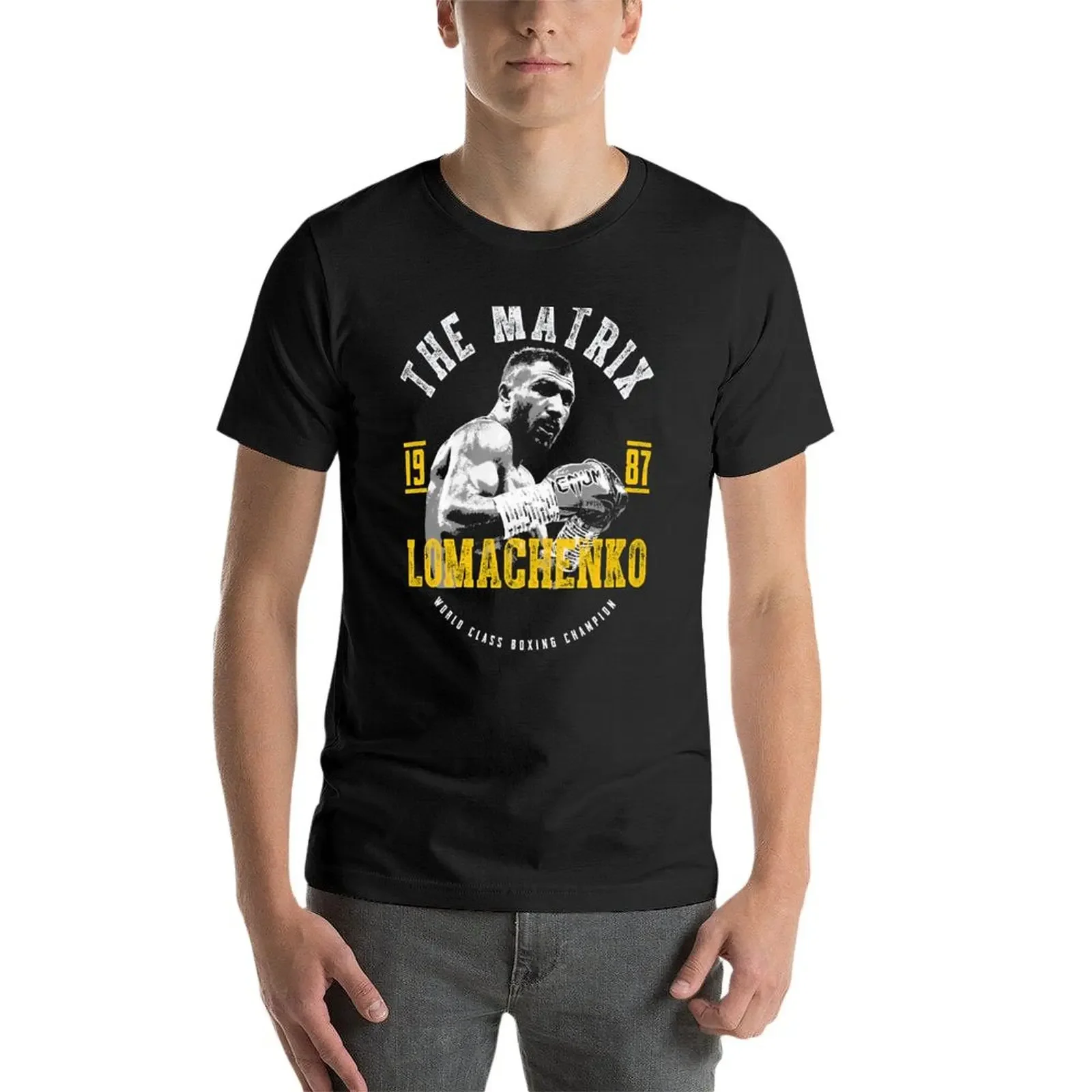 Vasyl lomachenko (13) T-Shirt Hippie Kleidung übergroße Schwergewichte Herren T-Shirts