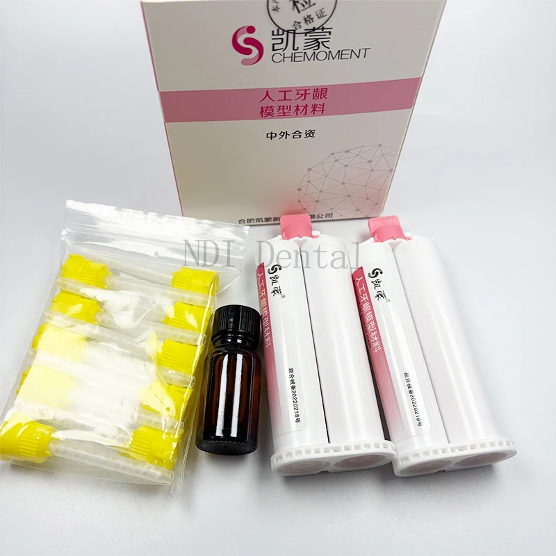 

1Set Artificial Gum Silicone Rubber Replication Material Duplicaton Silicone Bite Dental Lab silicone Duplicating Materials