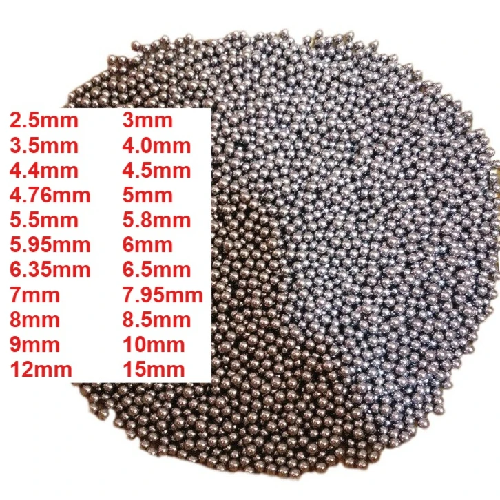 500g harden surface steel balls 2.5mm 3mm 3.5mm --15mm precision steel balls small ball marbles solid smooth bearing balls