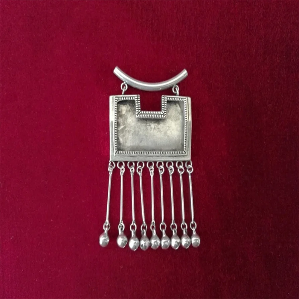 Аксессуары для ожерелья Miaoyin в этническом стиле, ожерелье с античной вышивкой на нижней части подноса