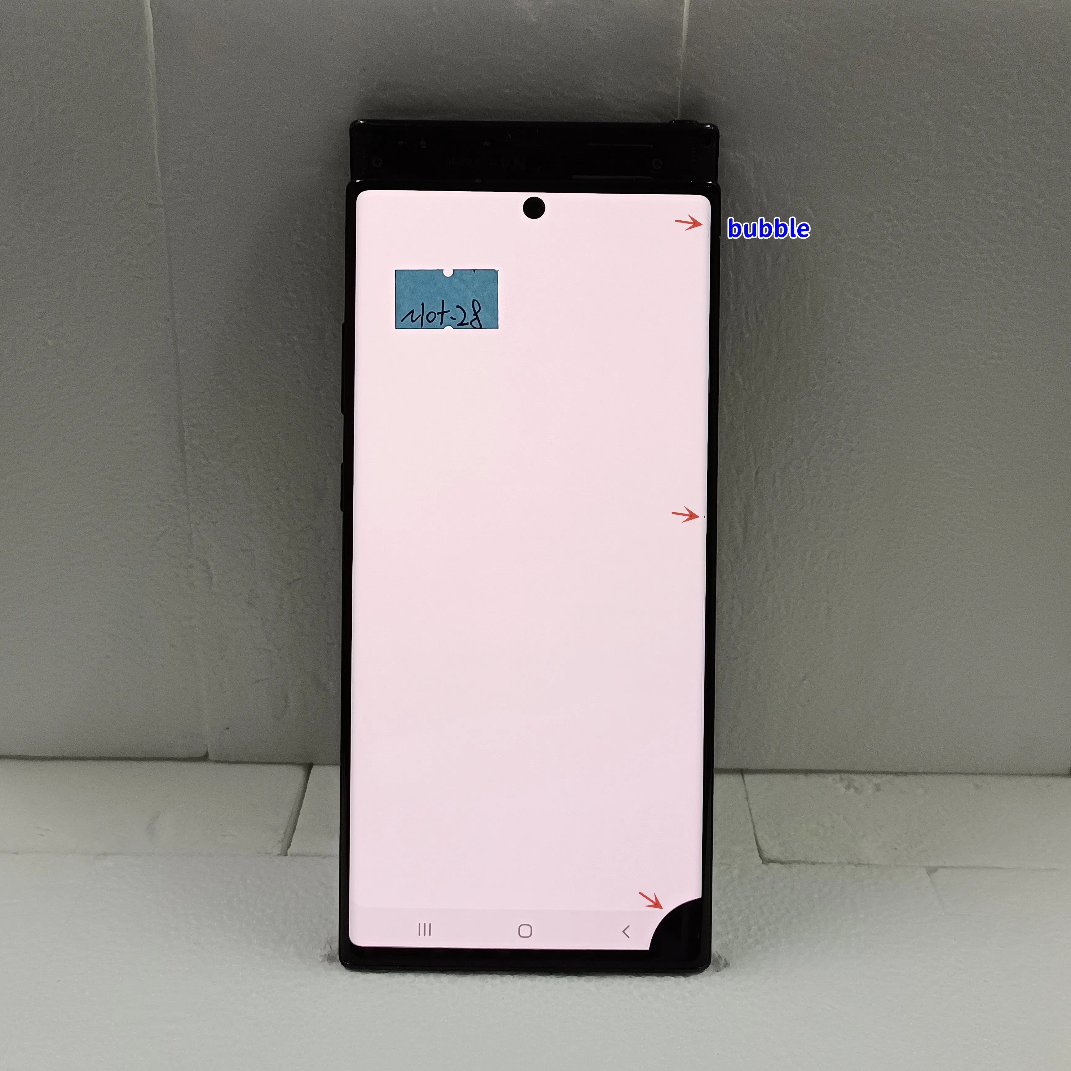 100% Test AMOLED Note10+ Lcd For Samsung Galaxy Note 10 Plus N975 N9750 Display Touch Digitizer Assembly 5g N976b With Defects