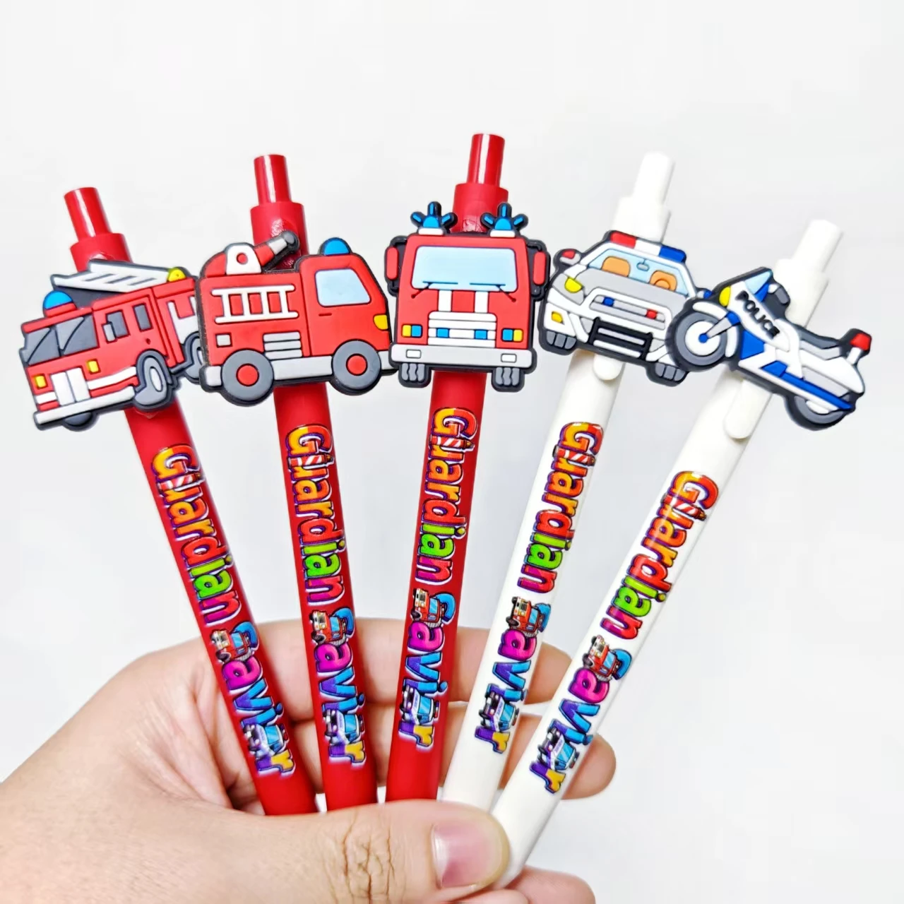 

6 шт./15 шт., шариковая ручка на тему стражника и спасителя, креативная ручка с принтом «Guardian Savior», ежедневный офисный студенческий обучающий инструмент, ручка