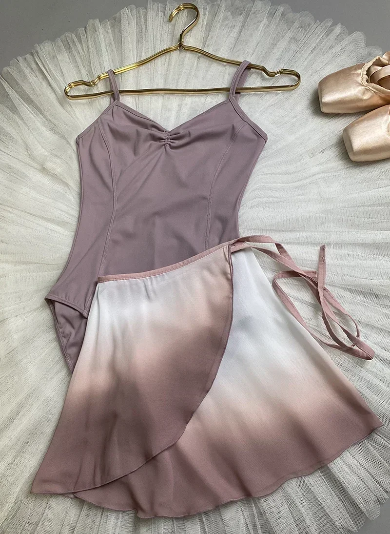 

Светло-зеленый балетный трико для взрослых, новинка 2024, повседневная тренировочная одежда для командной гимнастики, танцевальная одежда, женский балетный трико высокого качества