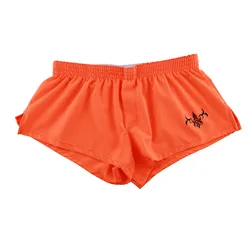 Heren Panty Shorts Causale Hardloopshorts Effen Kleur Getailleerd Bodybuilding Snel Droog Gym Met Strakke Lifting Shorts