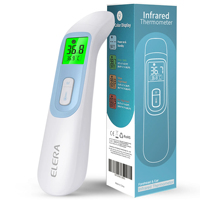 ELERA Digital Ear Thermometer Forehead Non-Contact Baby Body Termometro Infrared LCD Adult Fever IR Household Health Monitors