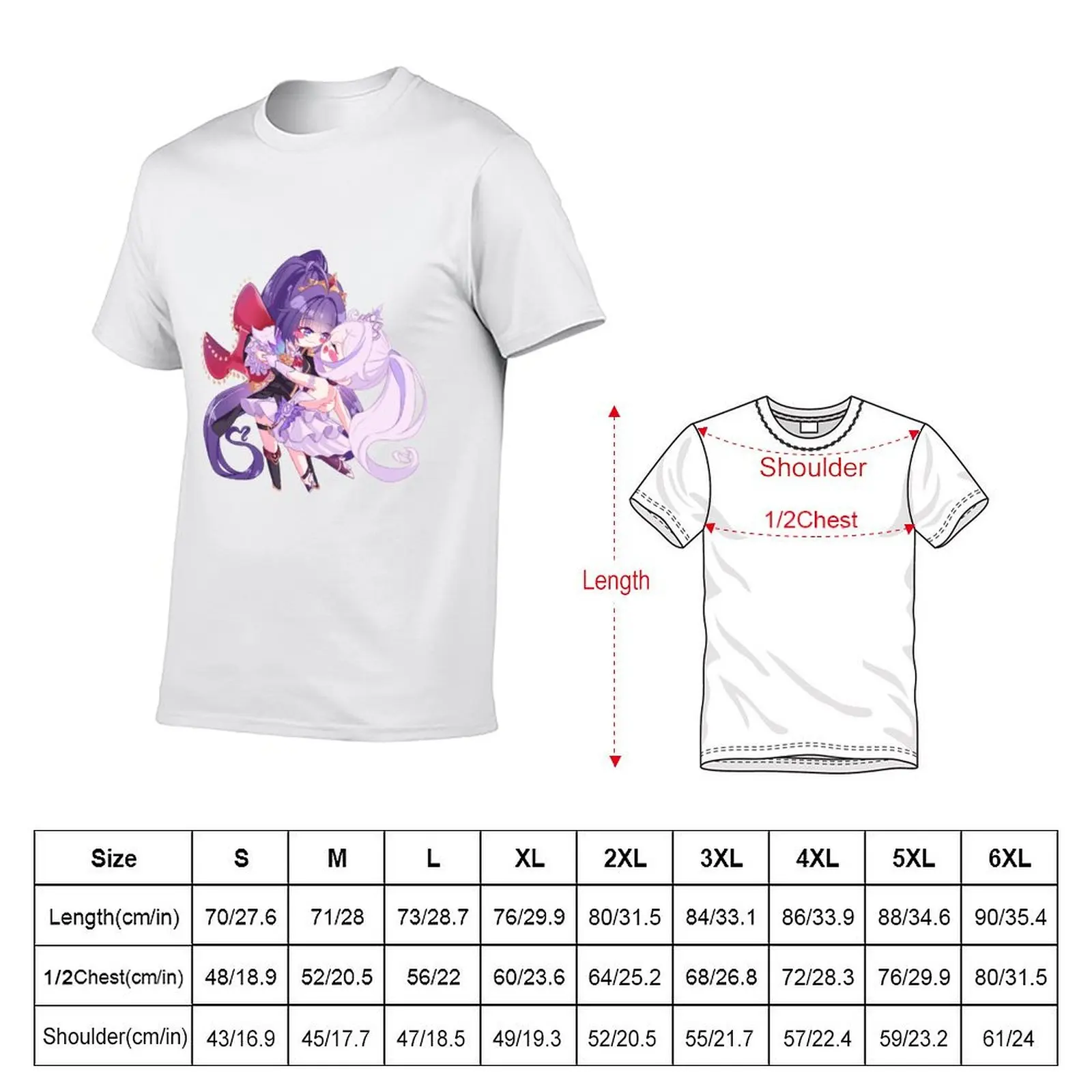 Honkai Impact 3rd - Kiamei Dancing Sticker T-Shirt anime stuff graphics fitted t shirts for men