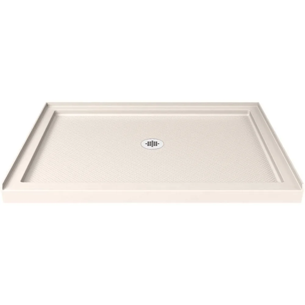 

Shower Base, 32 in. D X 48 in. W X 2 3/4 in. H Center Drain Single Threshold Shower Base