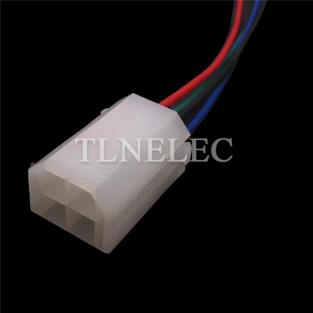 4 Pin Way Car Male Female Wiring harness Socket with wires Auto unsealed Adapter Automobile Plastic Housing  Connectors