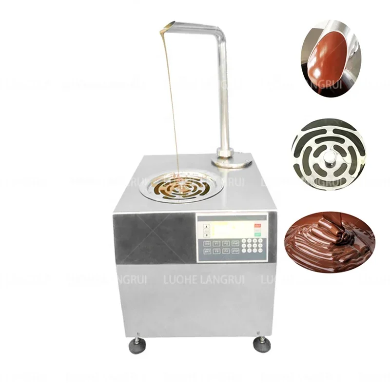 Hot selling fully automatic white chocolate warming machine, chocolate covering machine, chocolate melting machine