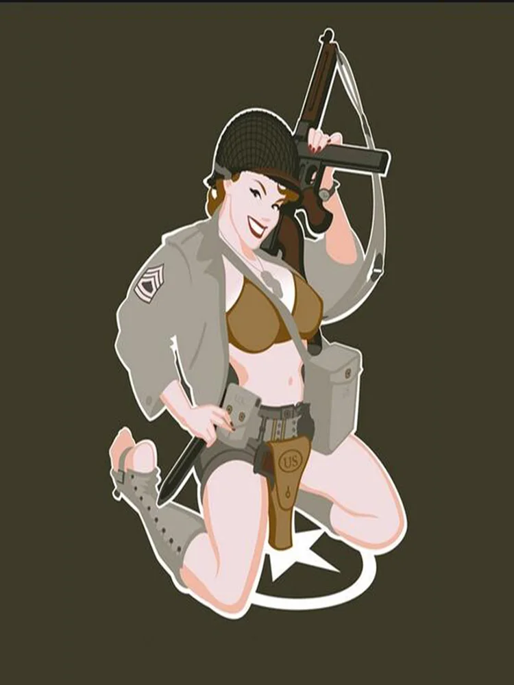 

1/32 MODERN WARRIOR WOMAN OFFICER SIT Resin figure Model kits Miniature gk Unassembly Unpainted