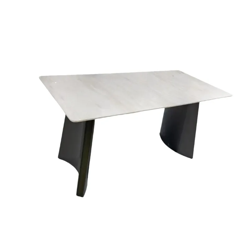 

Modern Home Restaurant Rectangle Cary Ice Jade Venice Brown Luxury Stone Dining Table Natural Marble Dining Table
