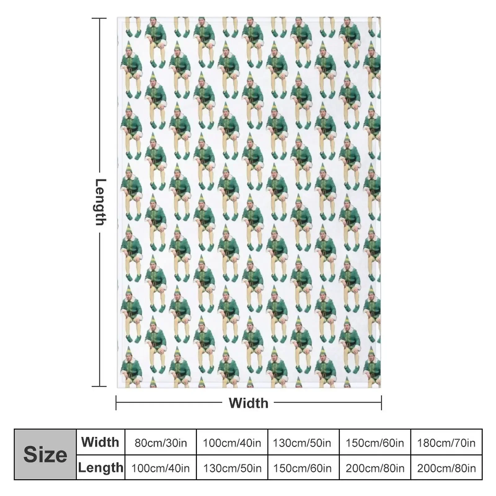 Quinn Hughes elf costume Throw Blanket Soft Plaid Travel Flannel Tourist Blankets