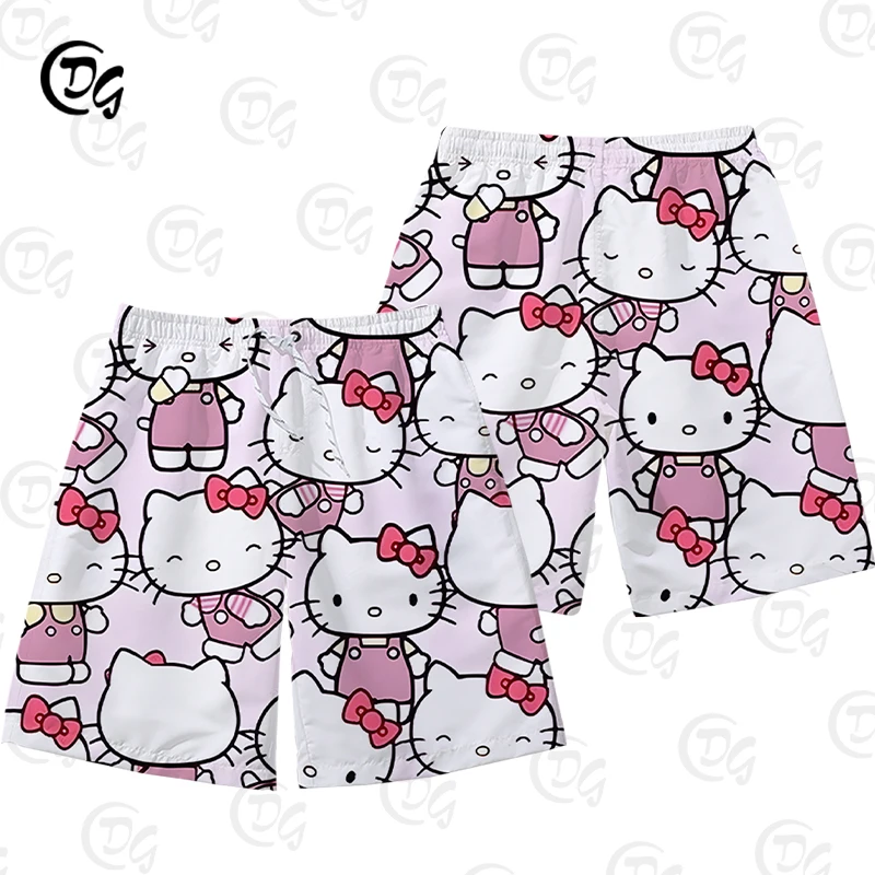 Sanrio, Hello Kitty, Hello Ms HelloKitty Shorts Boy Sweethearts Outfit Basketbal Strandbroek Sneldrogende onderbroek