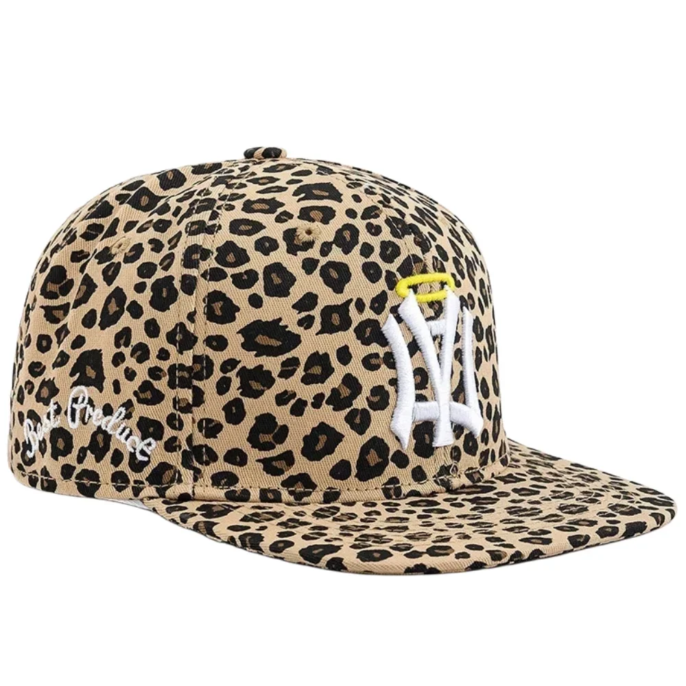 Heißer Verkauf: Unisex Flat-Bill-Snapback-Cap mit NA-Buchstaben und Flügel-Stickerei – Lässige Outdoor-Trend-Baseballkappe für Herren und Damen – Detail 5
