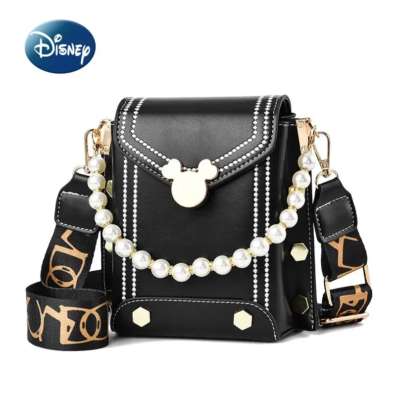 Disney Mickey New Women's Shoulder Bag Luxury Brand Women's Handbag High Quality Cartoon Fashion Women's Bag Large Capacity