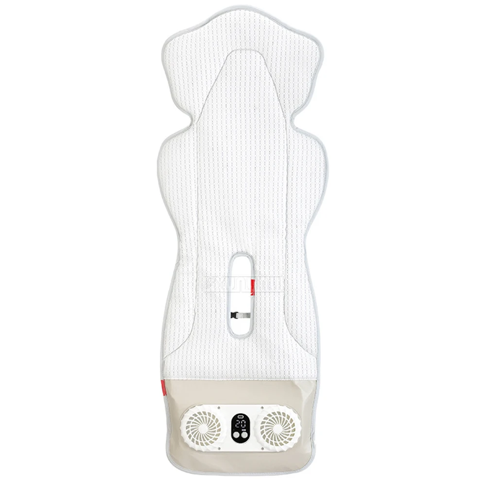 AKY-D7 беспроводной электрический вентиляционный коврик, подушка сиденья тележки, 3D прохладная и недобная ткань