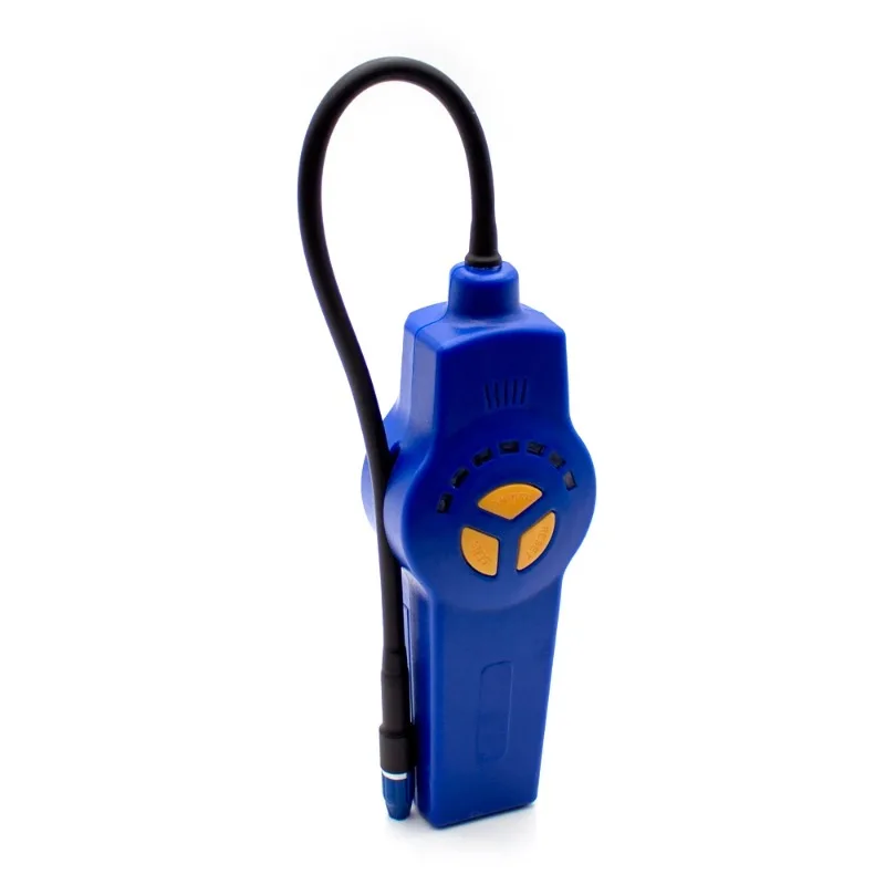DSA-200 Halogen Gas Detector Alarm Freon CFC HFC HCFC Refrigerant Leakage Halogen Monitor Analyzer Tester Meter R134A HVAC