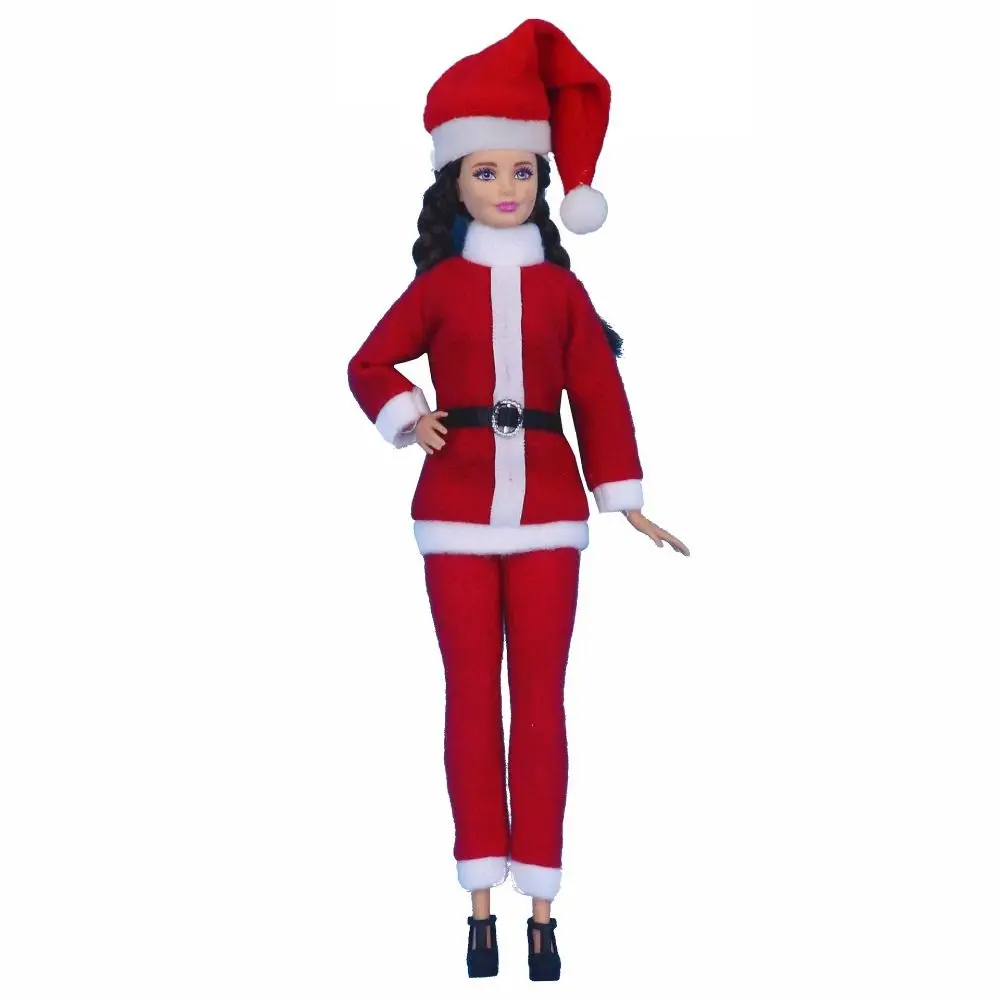 

11.8inch 11.8inch Doll Clothes 30cm Beautiful Doll Christmas Dress Christmas Elfs Series Cute Christmas Doll Clothes