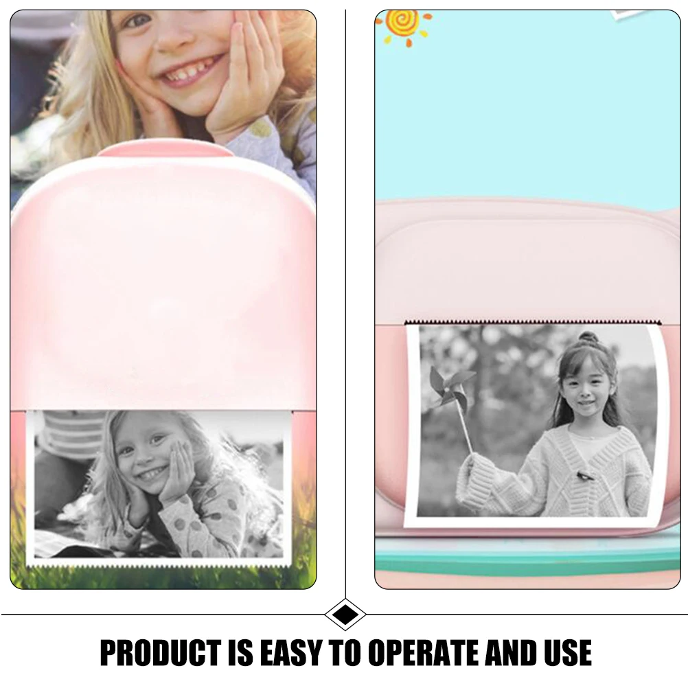

3 Rolls Instant Camera Thermal Child Accessory Photo Printer Refill Super Clear Durable Office Home Restaurant Hotel