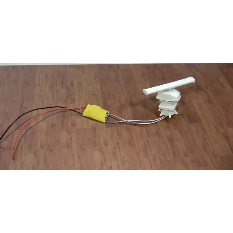 New Scale Furuno Radar Model RC Boat Accessory Width ~4.4cm Pre-set Rotation Speed Fits RC Boat Power Wide Voltage Input 5V-23V