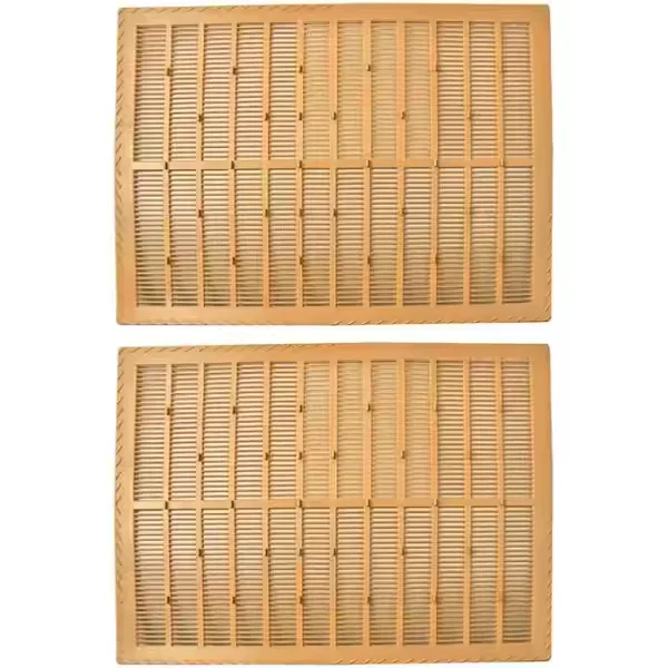 

2PCS Plastic Beehive Propolis Collector Board Bee Glue Harvest Mesh Bee Excluder Rubber Bee Hives Equipment Beekeeping Tools