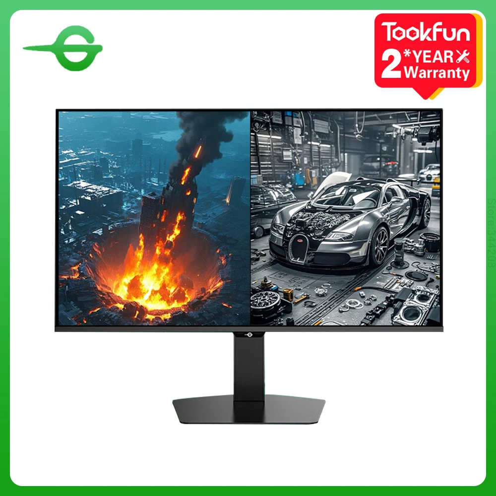 

TITAN ARMY 26.5-inch QD-OLED Gaming Display 2K 240Hz 0.03ms HDR Low Blue Light Ergonomic Stand Supports Dual Screen Split Screen