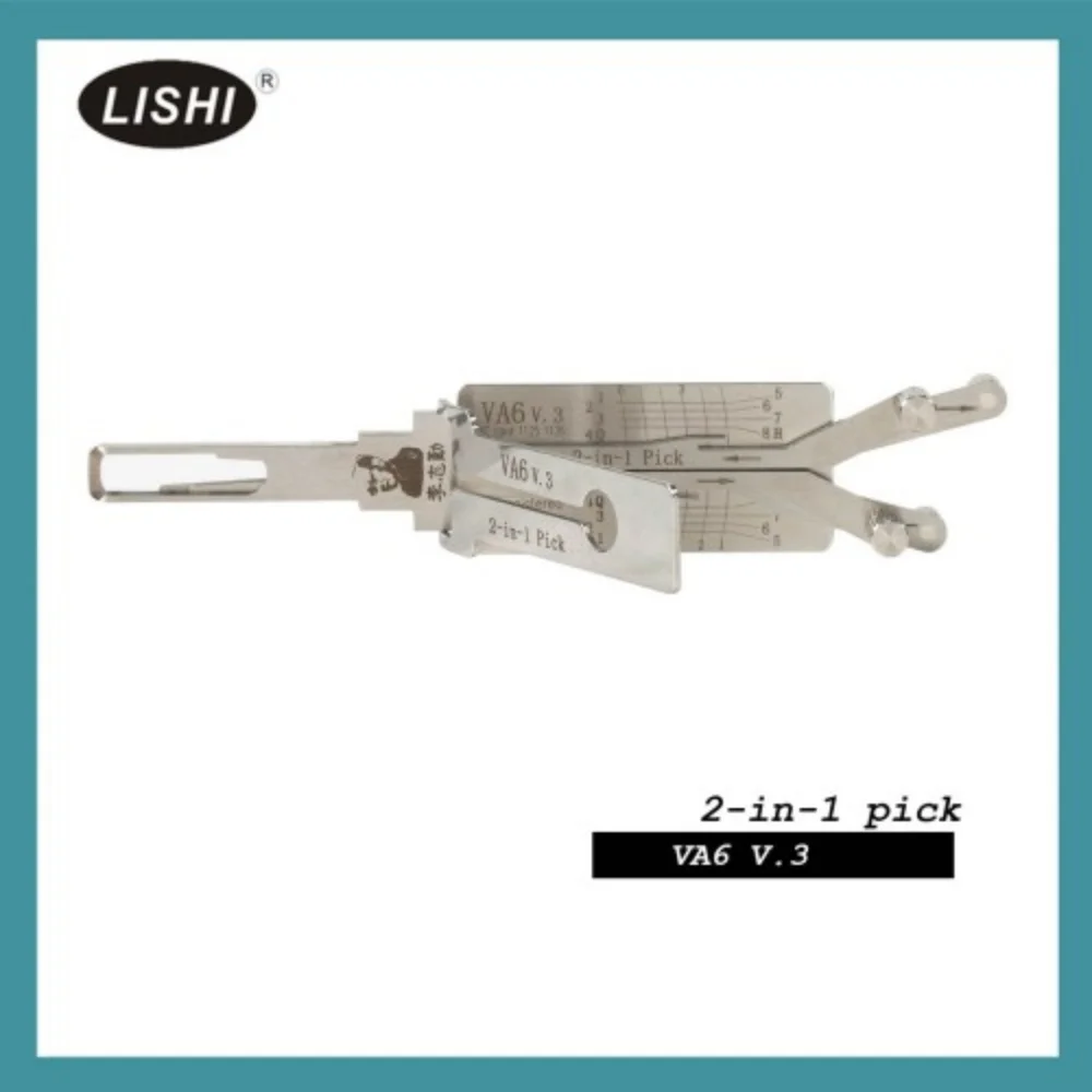LISHI VA6 2-in-1 V3.0 Auto Pick and Decoder for Renault For Citroen