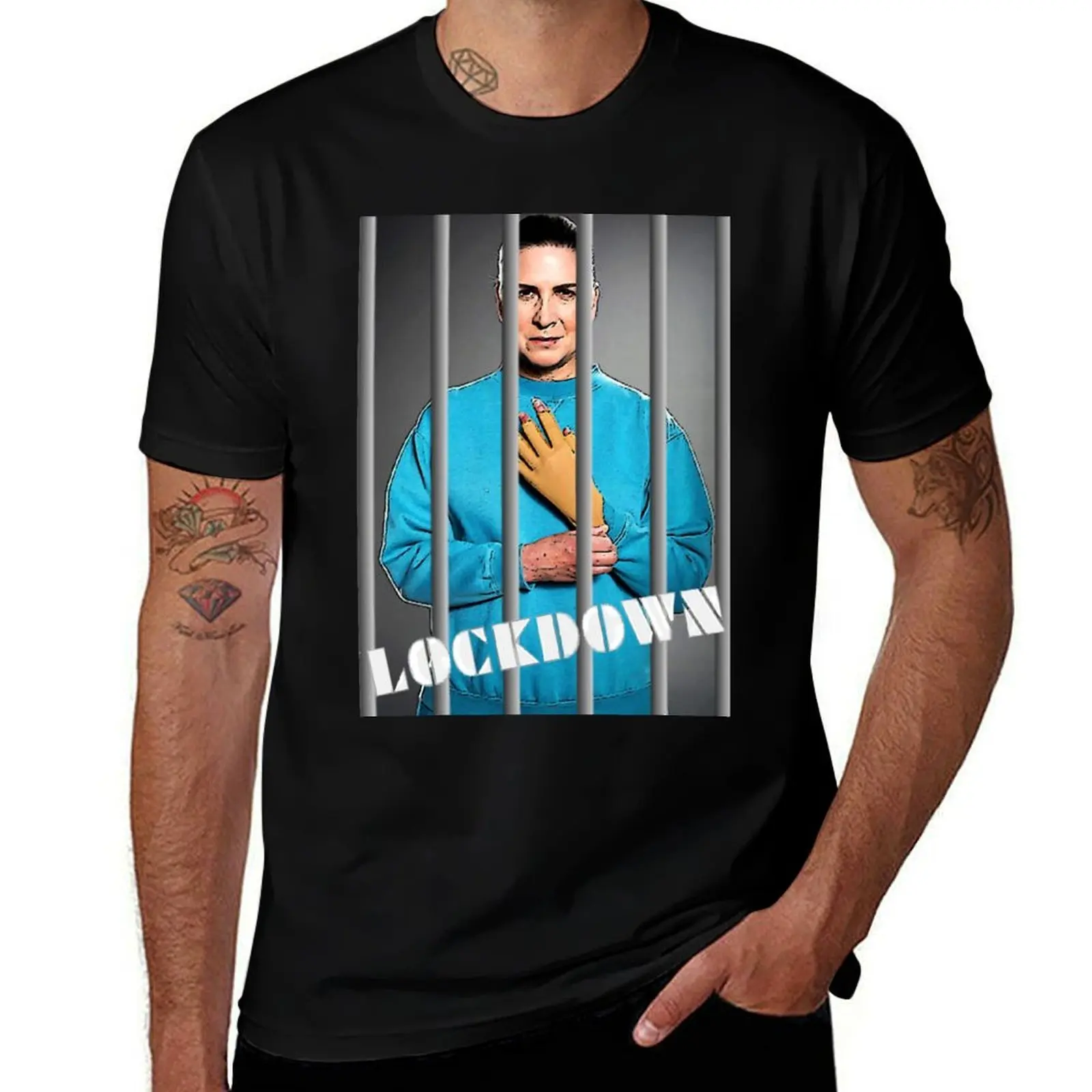 Joan Ferguson Lockdown T-Shirt Simple Casual Short Sleeve Cotton T-Shirt
