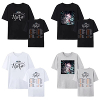 Ado WORLD TOUR 2025 Hibana Tshirts Cotton Short Sleeve Unisex T-shirt Japan Style Fashion Printing Clothing Women Men Tees Tops